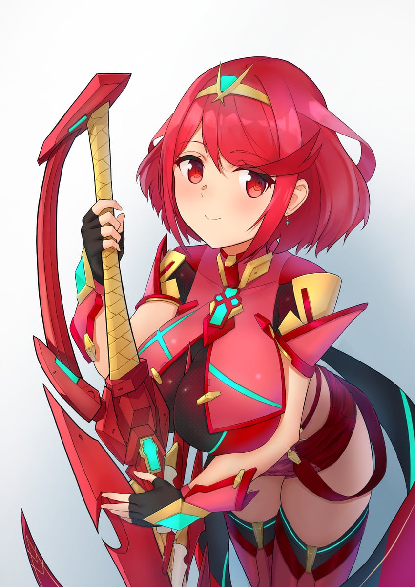 pyra (xenoblade chronicles and 1 more) drawn by shizuki_muika