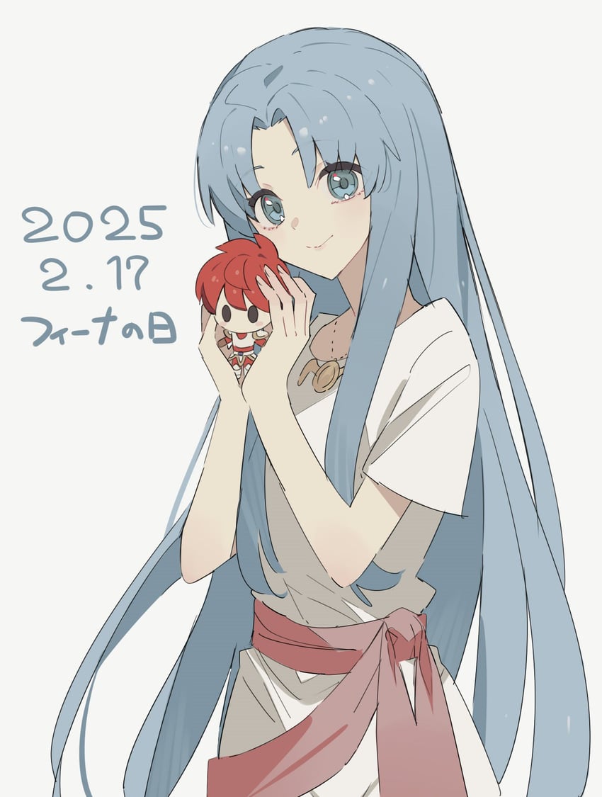 adol christin and feena (ys and 1 more) drawn by george_man