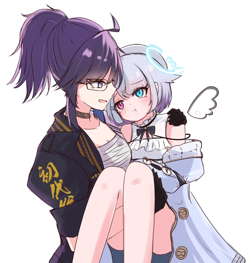 kson, souchou, and amemiya nazuna (vshojo) drawn by milk_tea_1993