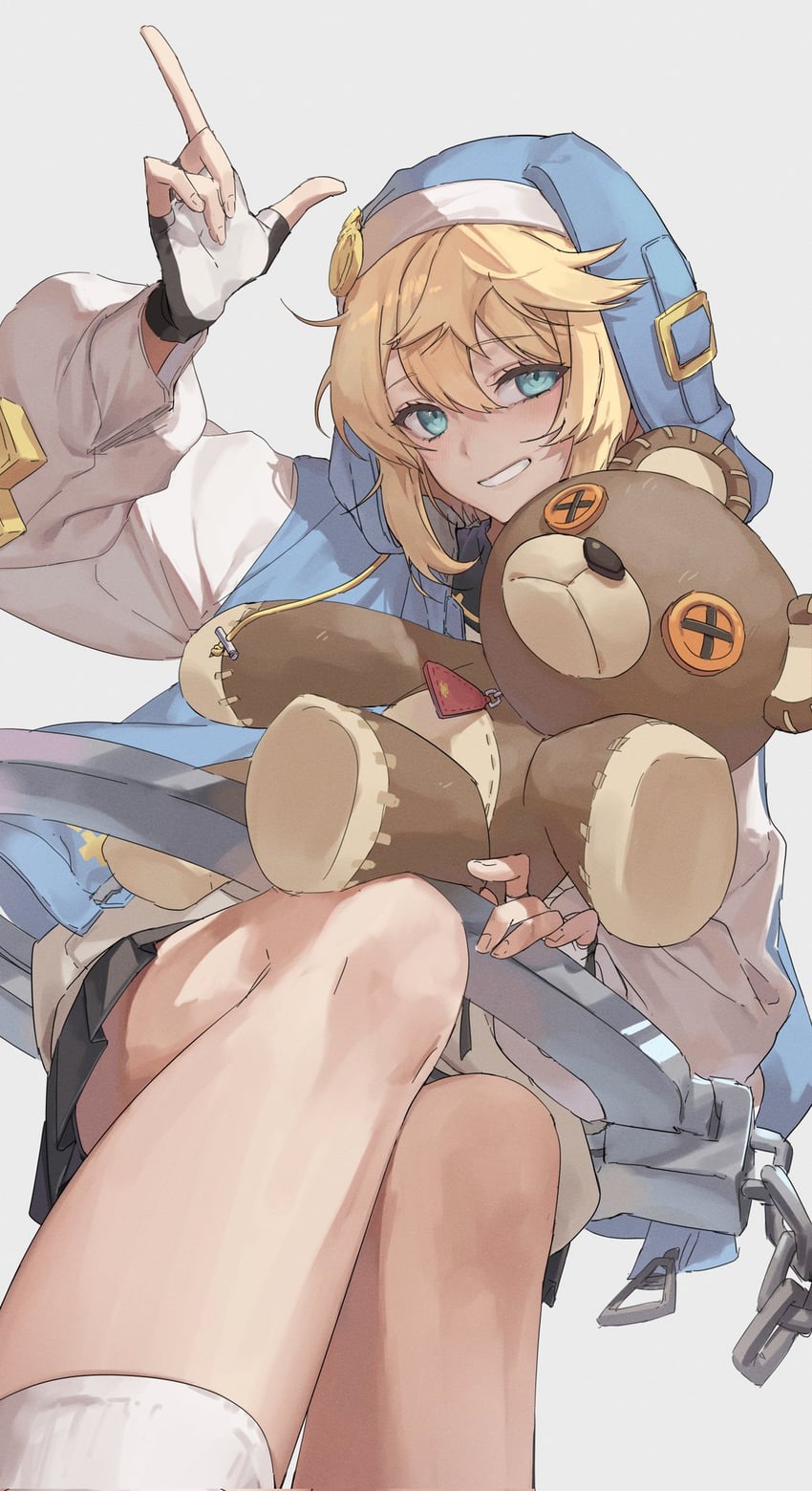 bridget and roger (guilty gear and 1 more) drawn by tolbak_(tolbak_2)