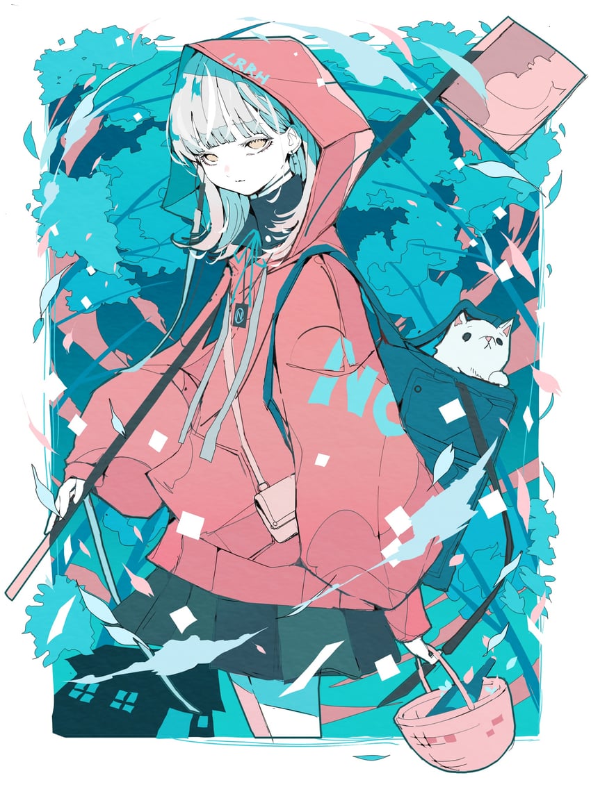 little red riding hood (original and 1 more) drawn by nocopyrightgirl