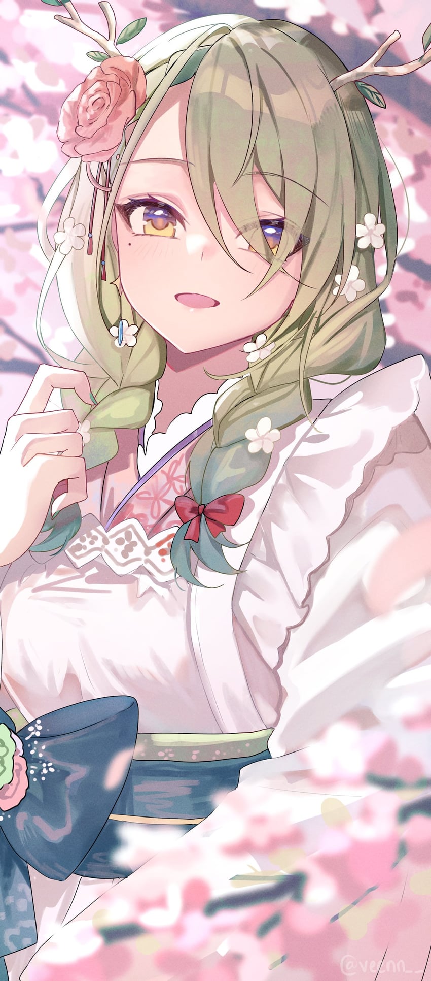 ceres fauna (hololive and 1 more) drawn by venn_(vebonbon)