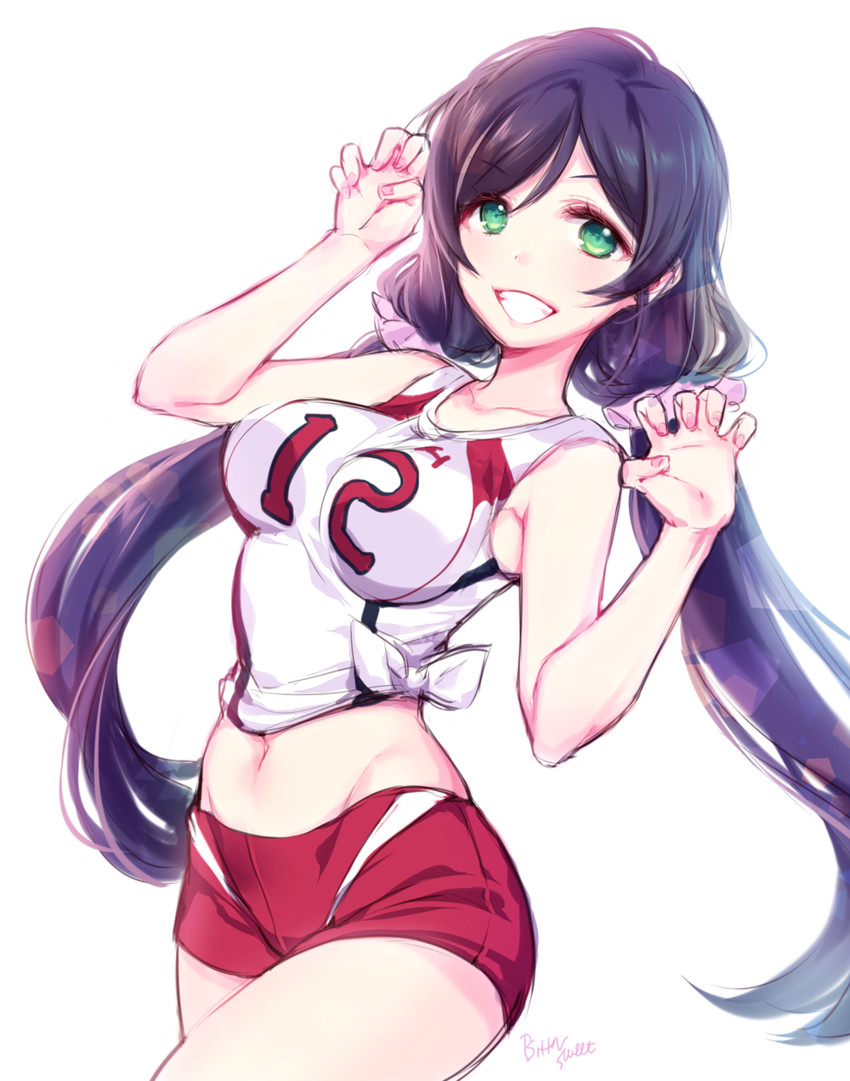 tojo nozomi (love live! and 1 more) drawn by bittersweet_(dalcoms)