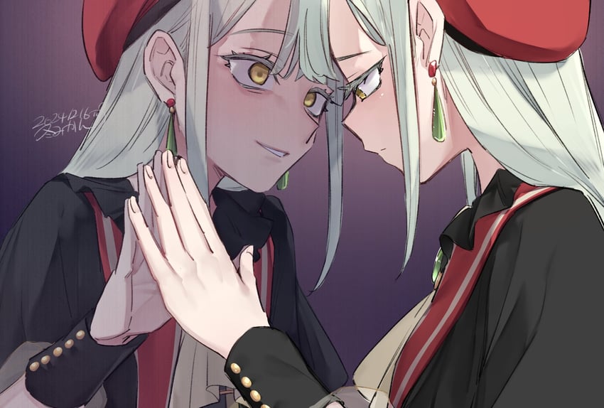 wakaba mutsumi and mortis (bang dream! and 1 more) drawn by ho-cki