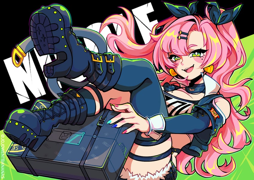nicole demara (zenless zone zero) drawn by joanna_went_bananas