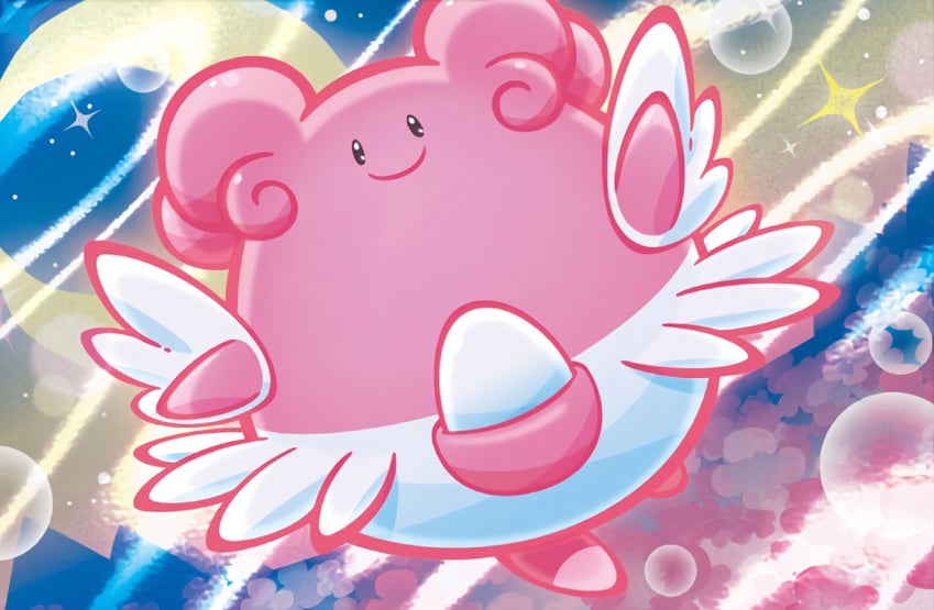 blissey (pokemon and 1 more) drawn by mahou_(fushiginamamori)