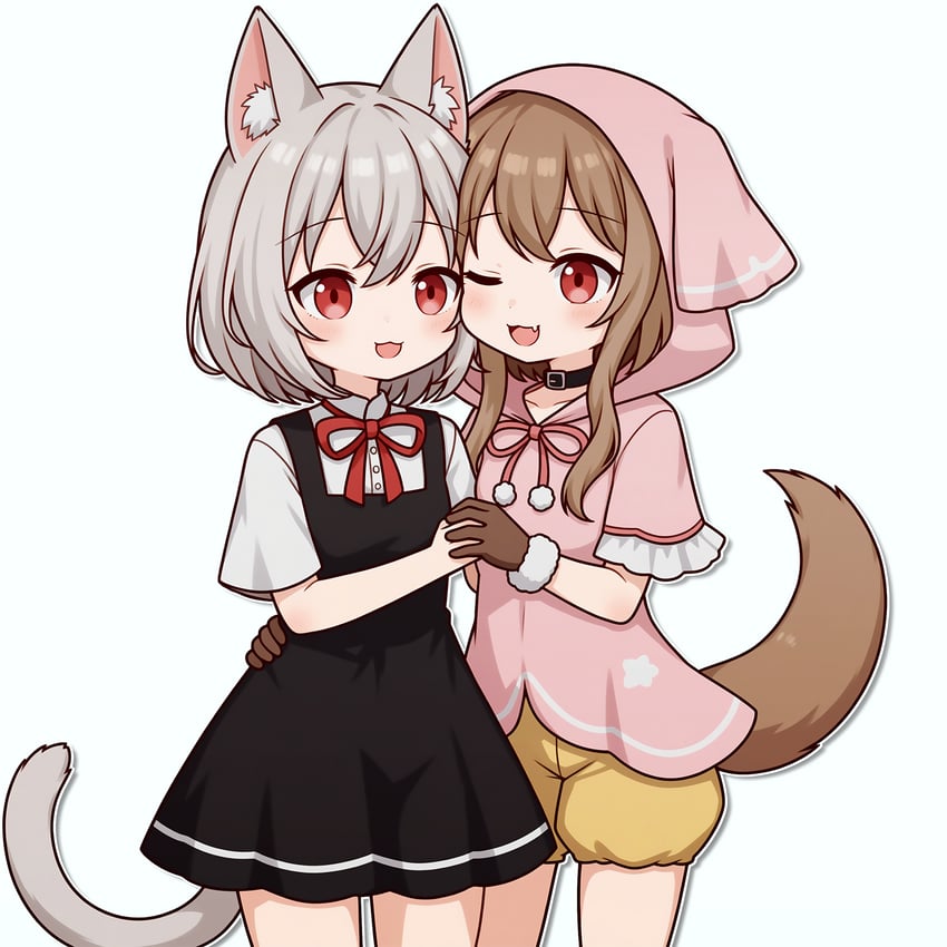 sayo and ouka miko (utau and 1 more) drawn by suuchi_maigo_(nan)