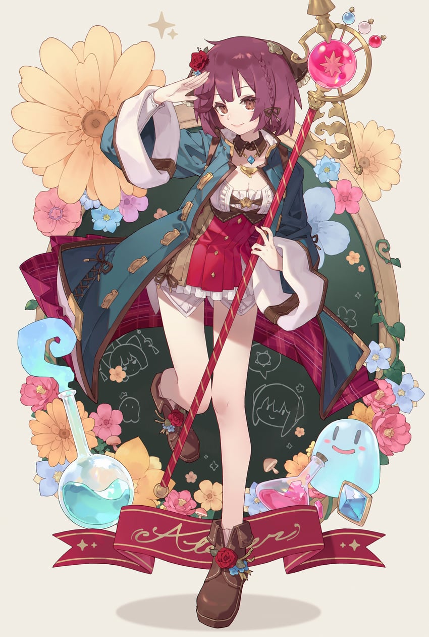 sophie neuenmuller, plachta, puni, and corneria (atelier and 1 more) drawn by carelier11