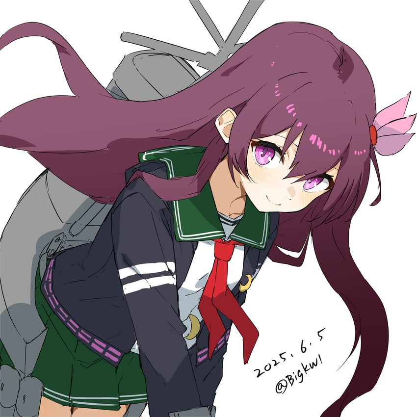 kisaragi and kisaragi kai ni (kantai collection) drawn by bigkwl