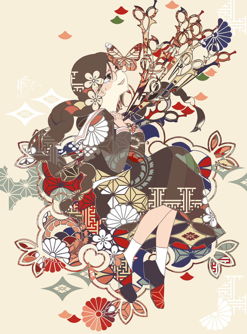 fukawa toko (danganronpa and 1 more) drawn by bourbone