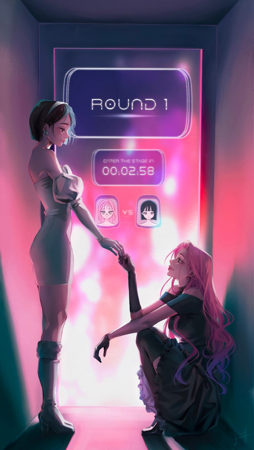 sua and mizi (alien stage) drawn by laura_crqll