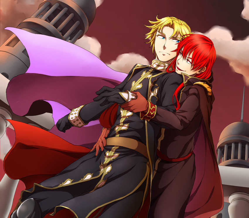 michalis and camus (fire emblem and 1 more) drawn by mtbluesea
