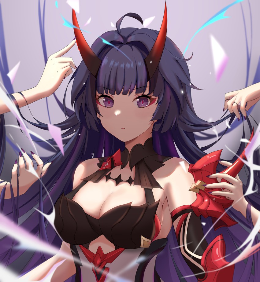 raiden mei (honkai and 1 more) drawn by takeawatch