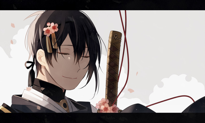 mikazuki munechika (touken ranbu) drawn by yori_(y_rsy)