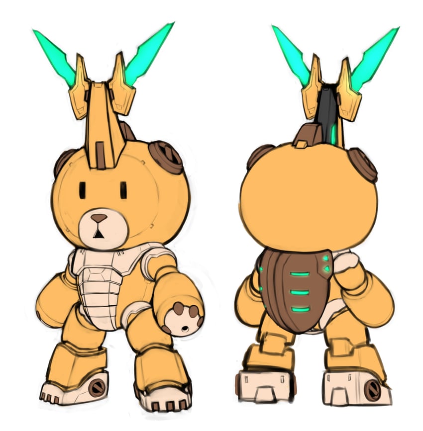 beargguy iii (hololive and 4 more) drawn by pinguinkotak