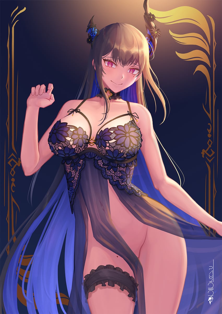 nerissa ravencroft (hololive and 1 more) drawn by pawz212