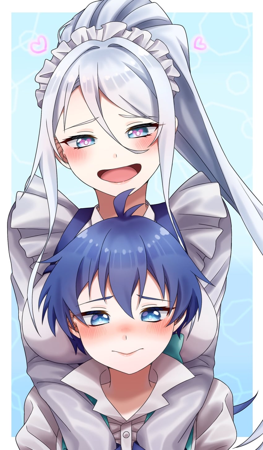 lloyd de saloum and sylpha langlis (tensei shitara dai nana oji datta no de: kimama ni majutsu o kiwamemasu) drawn by sirata_maru000