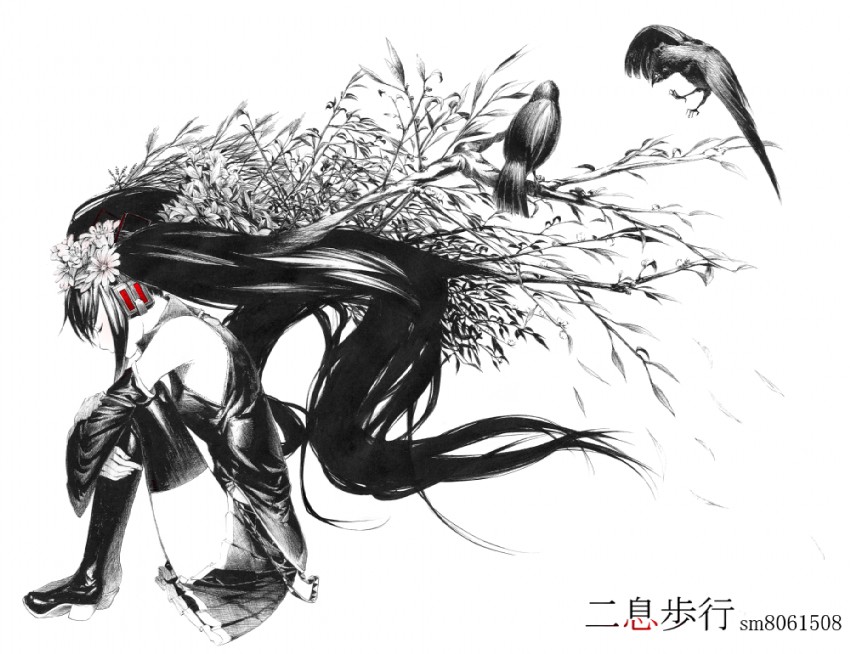 hatsune miku (vocaloid and 1 more) drawn by sousou_(sousouworks)