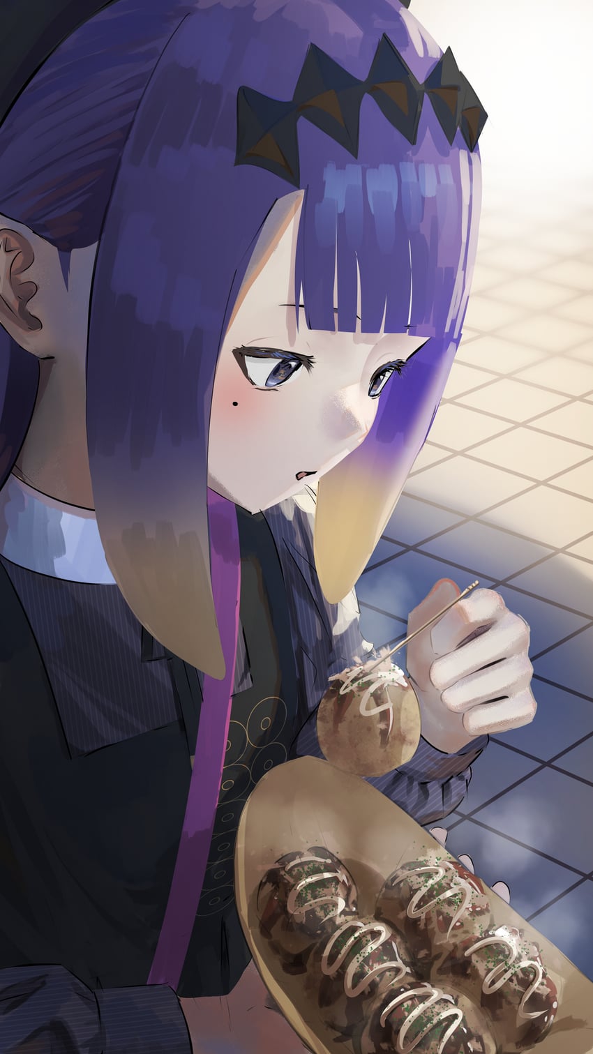 ninomae ina'nis (hololive and 1 more) drawn by yamaharu_(xxzf7284)