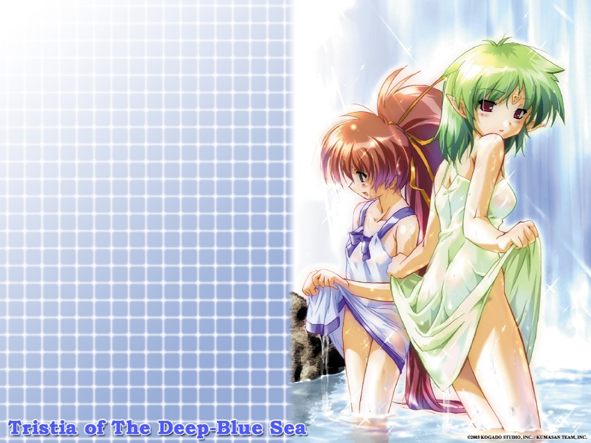 nanoca flanka and rafarew (aoi umi no tristia) drawn by komatsu_eiji