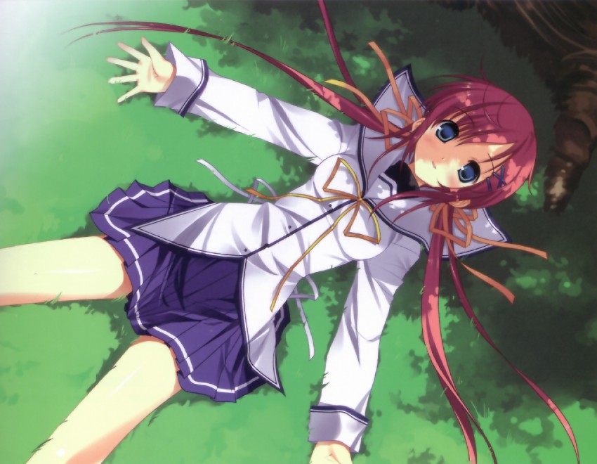 shirakawa nanaka (da capo and 1 more) drawn by yaegashi_nan