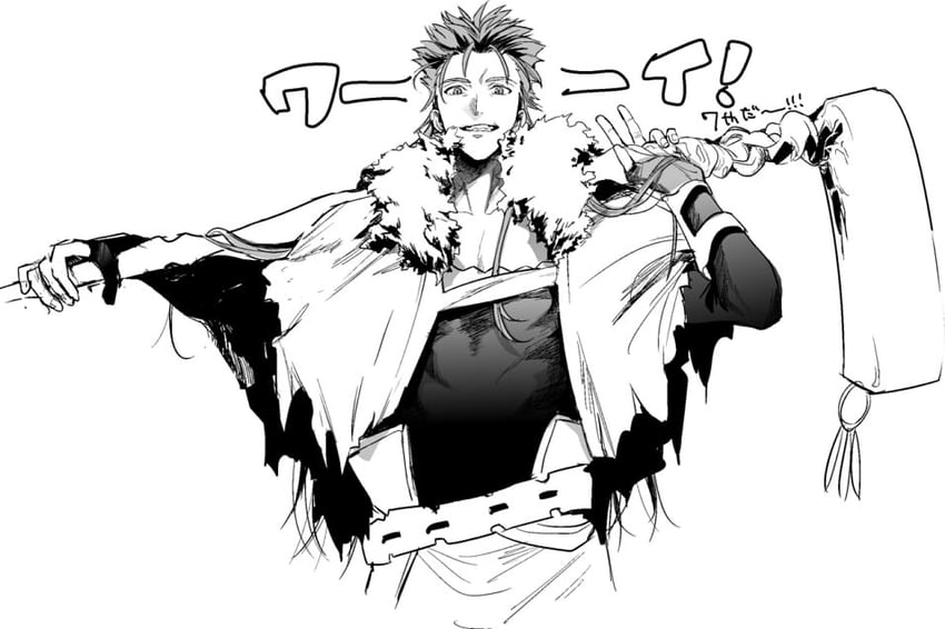 cu chulainn (fate and 1 more) drawn by azuazuazu19