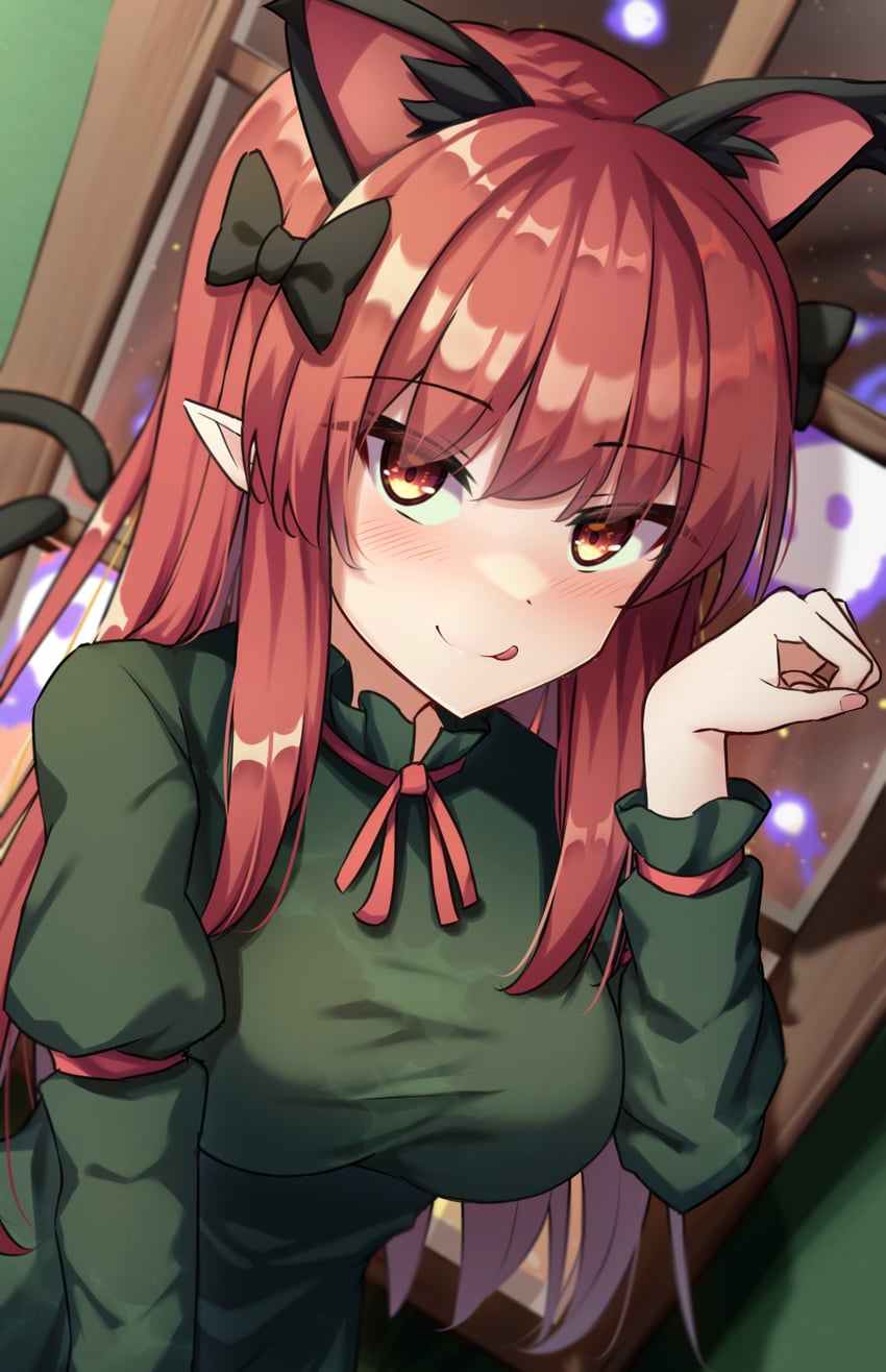 kaenbyou rin (touhou) drawn by yosshy