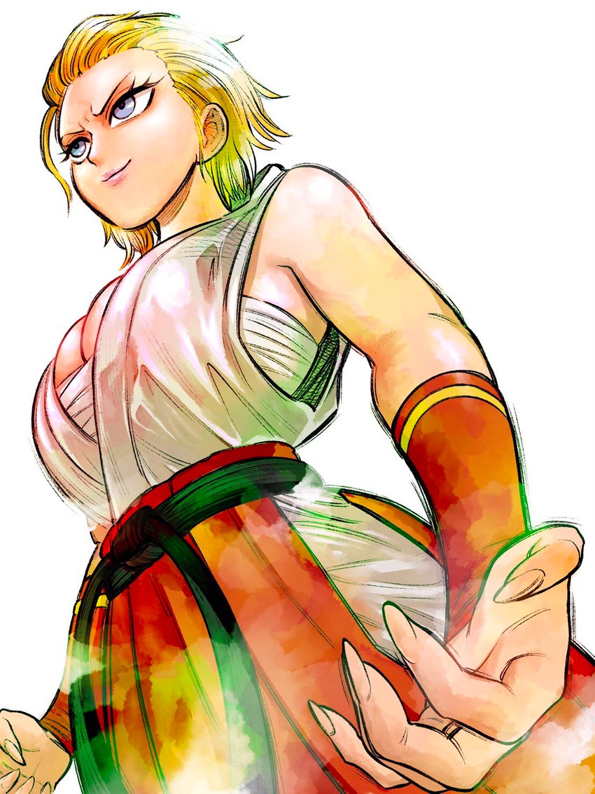geese howard and lady geese howard (the king of fighters and 2 more) drawn by takumi_watanuki