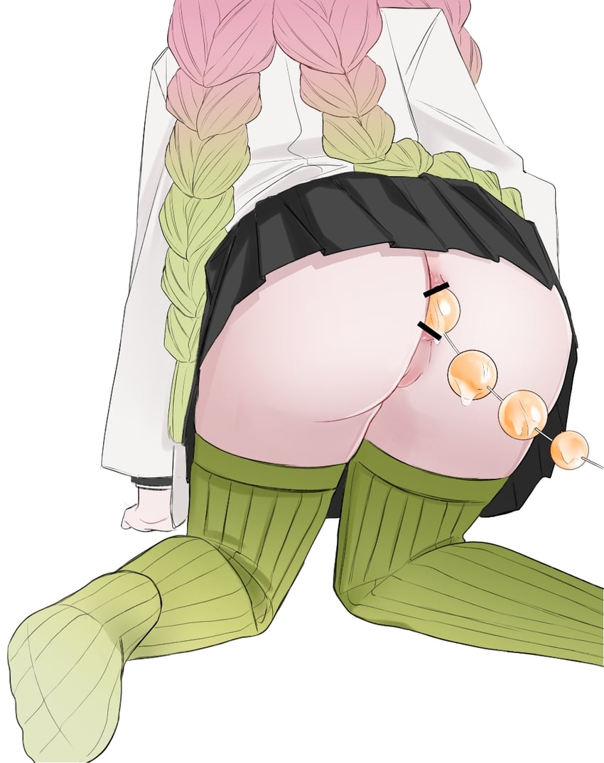 kanroji mitsuri (kimetsu no yaiba) drawn by riq_(pixiv7026)
