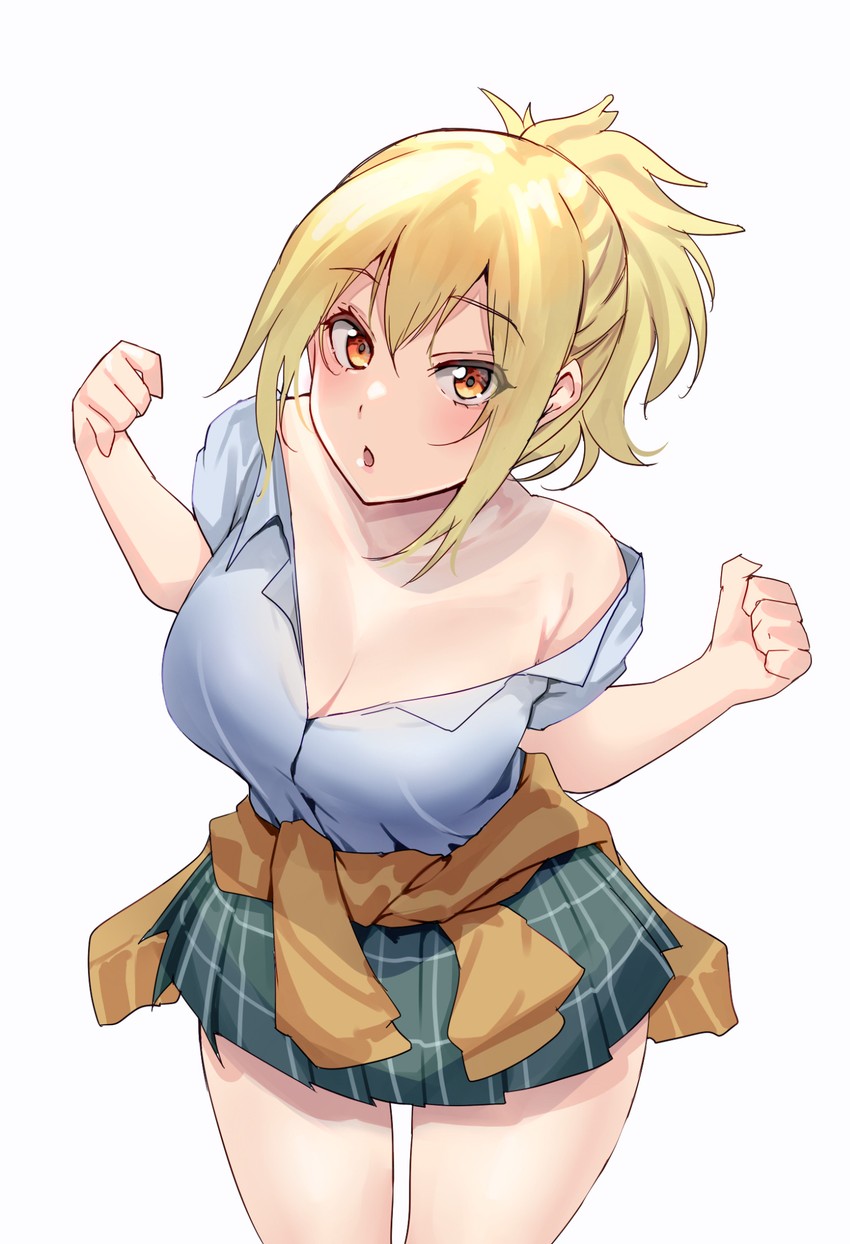 miyashita ai (love live! and 1 more) drawn by namazu_(yamasonson)