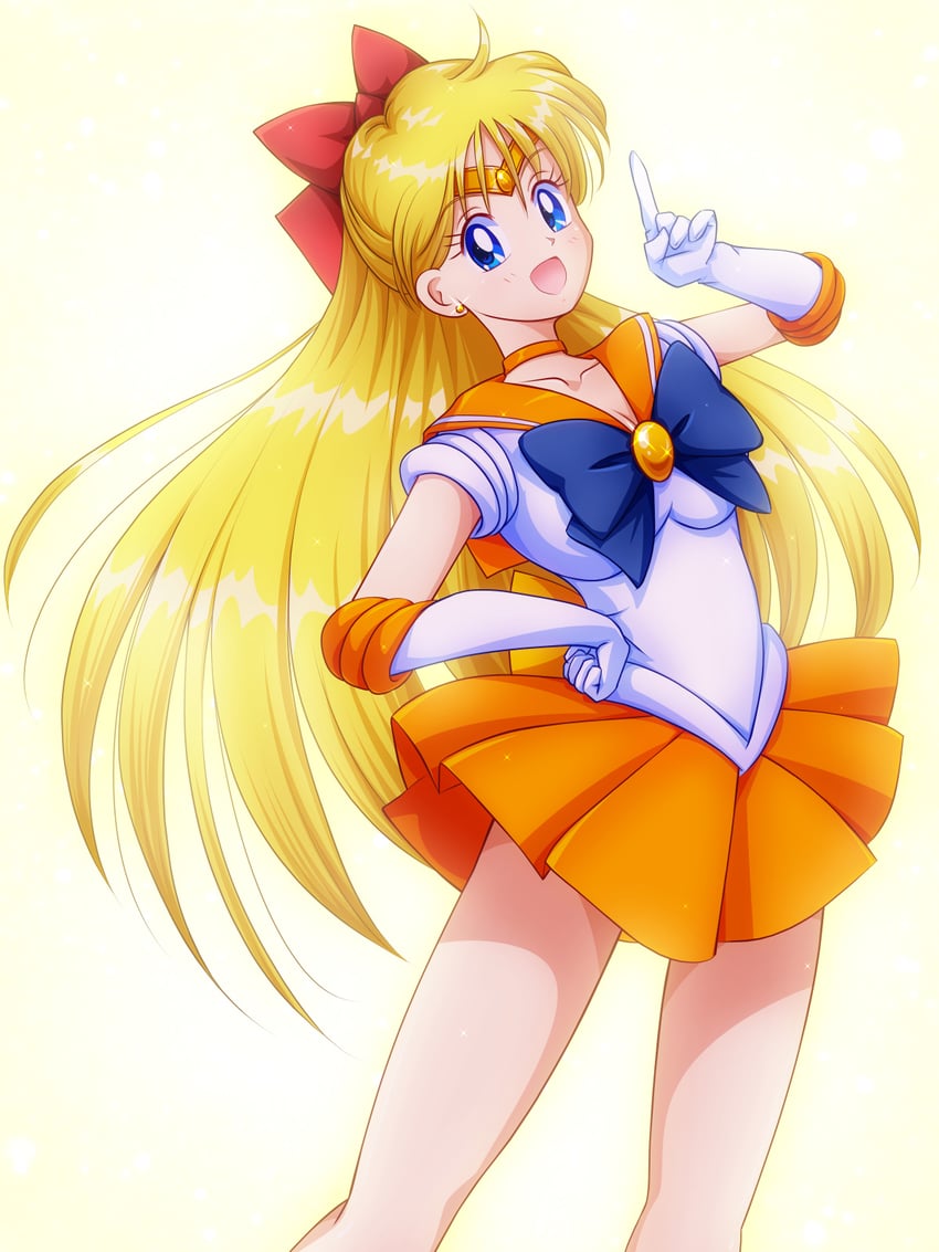 aino minako and sailor venus (bishoujo senshi sailor moon) drawn by mimimix
