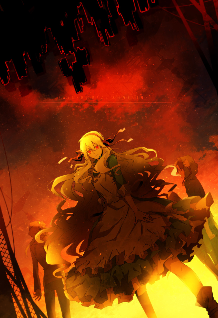 kozakura marry, kido tsubomi, kano shuuya, and seto kousuke (kagerou project) drawn by asahimachi