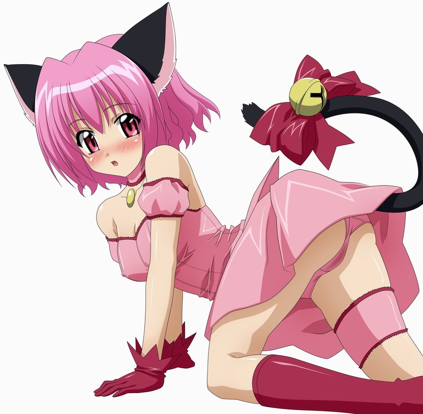 momomiya ichigo and mew ichigo (tokyo mew mew) drawn by sugimura_tomokazu