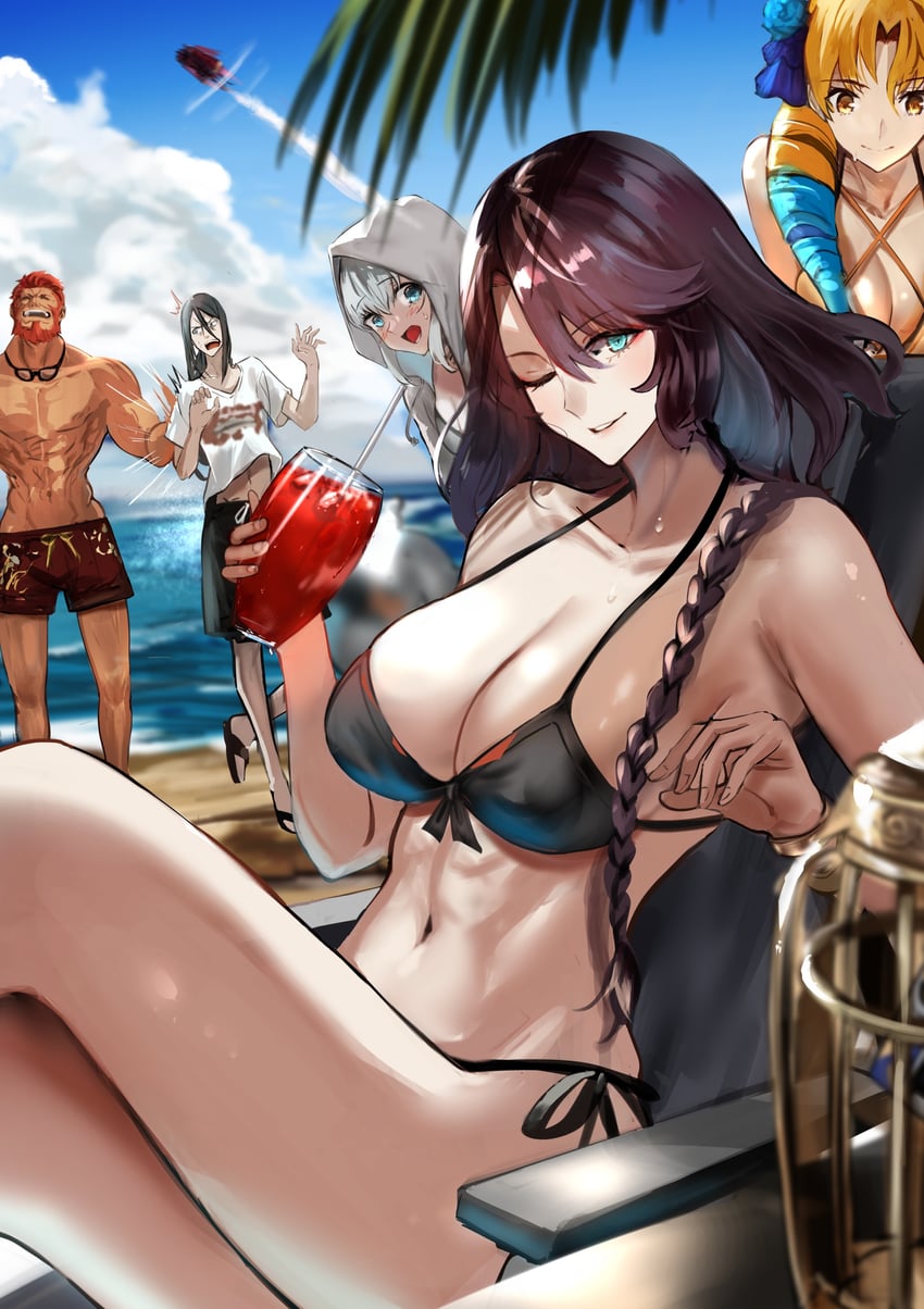 iskandar, waver velvet, lord el-melloi ii, gray, add, and 2 more (fate and 1 more) drawn by jikihatiman