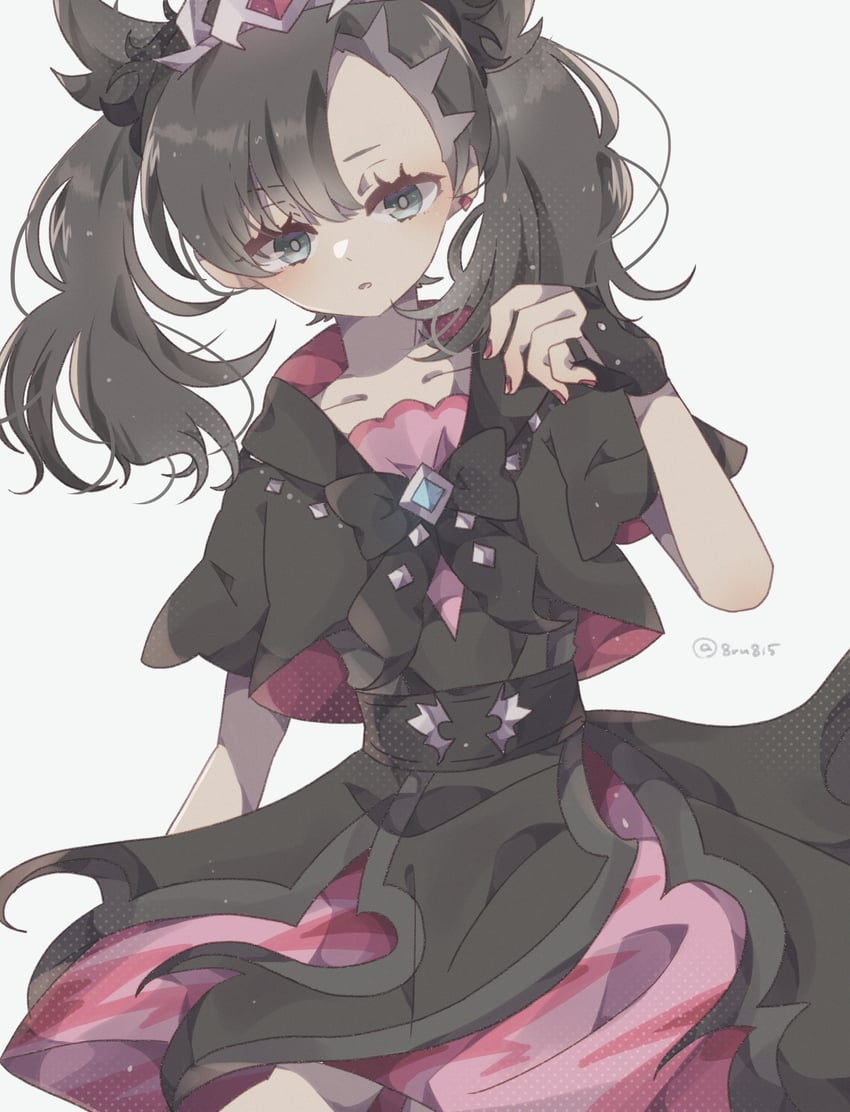 marnie (pokemon and 1 more) drawn by haru_(8ru815)
