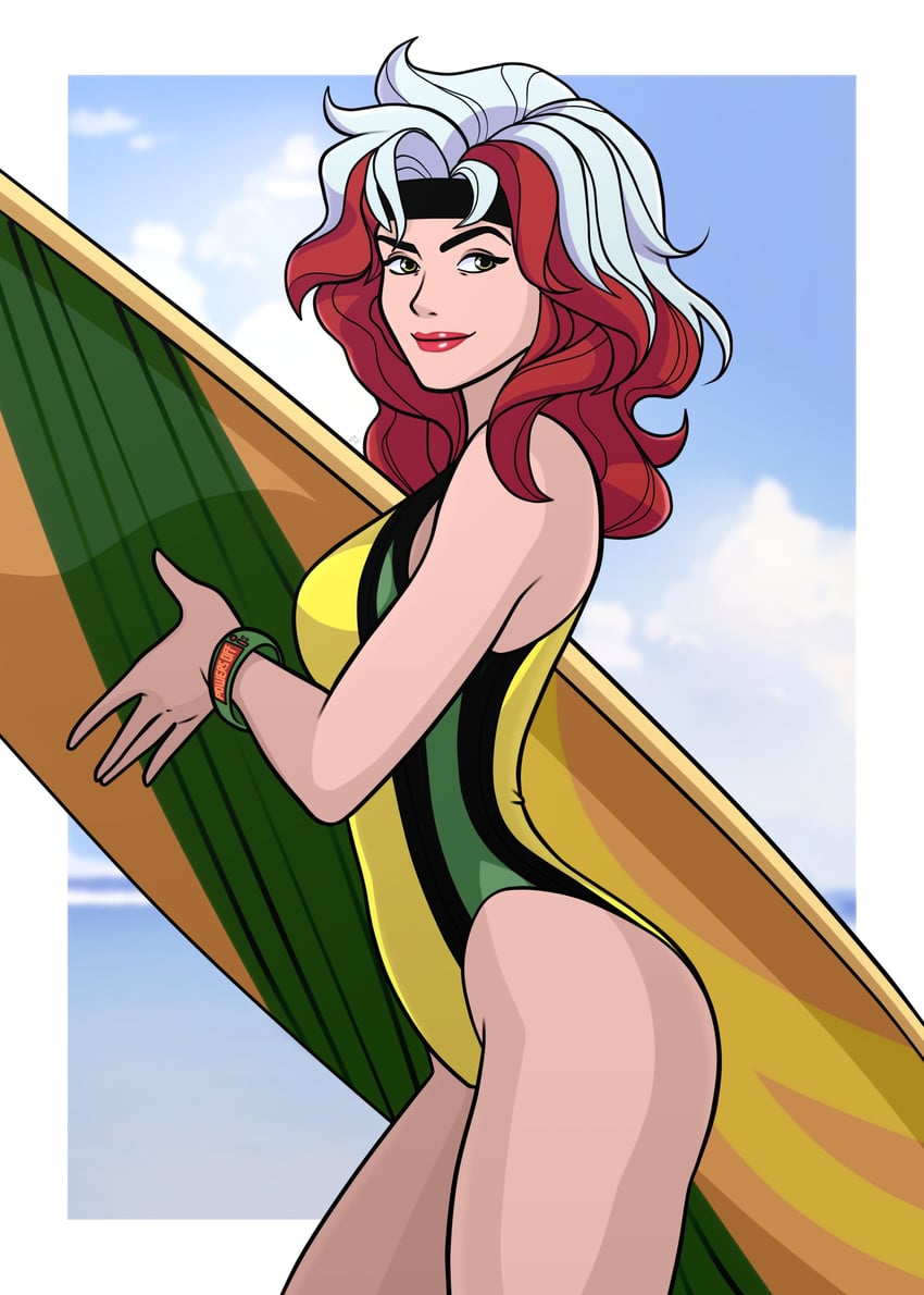 rogue (marvel and 2 more) drawn by kim_kai