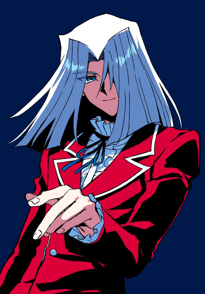 pegasus j crawford (yu-gi-oh! and 1 more) drawn by flowercrabcake