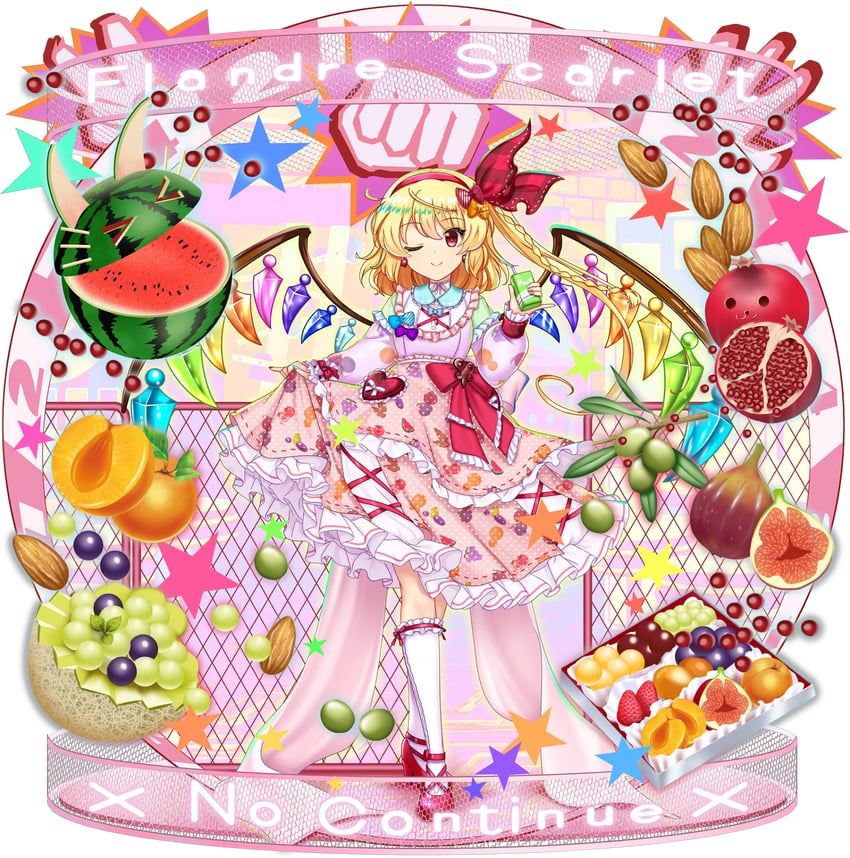 flandre scarlet (touhou and 1 more) drawn by rotte_(1109)