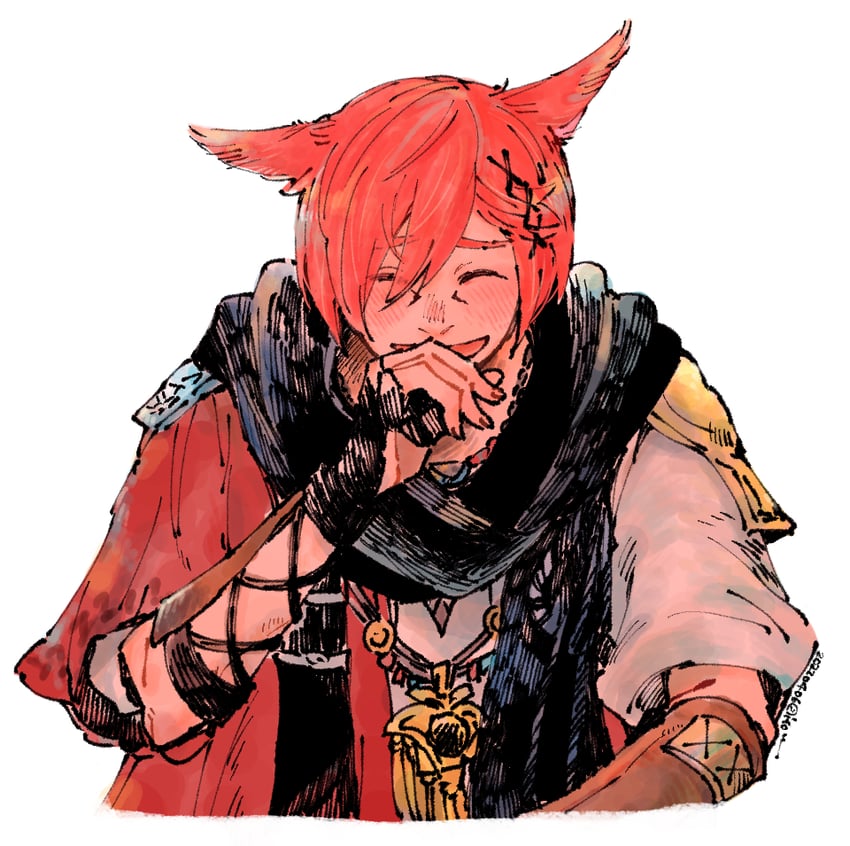 g'raha tia (final fantasy and 1 more) drawn by itowo_(itowc)