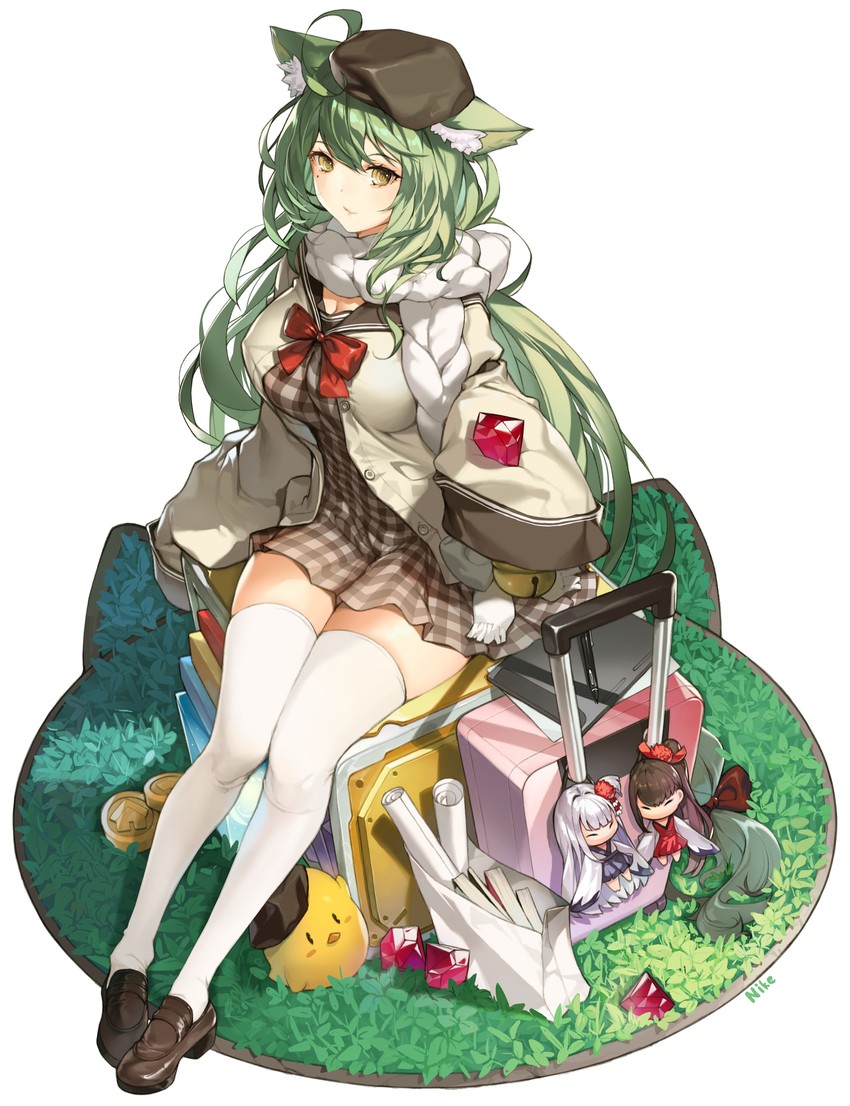 manjuu, akashi, shoukaku, and zuikaku (azur lane) drawn by nike_(nike1060)