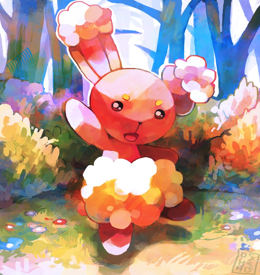 buneary (pokemon) drawn by lady_kuki