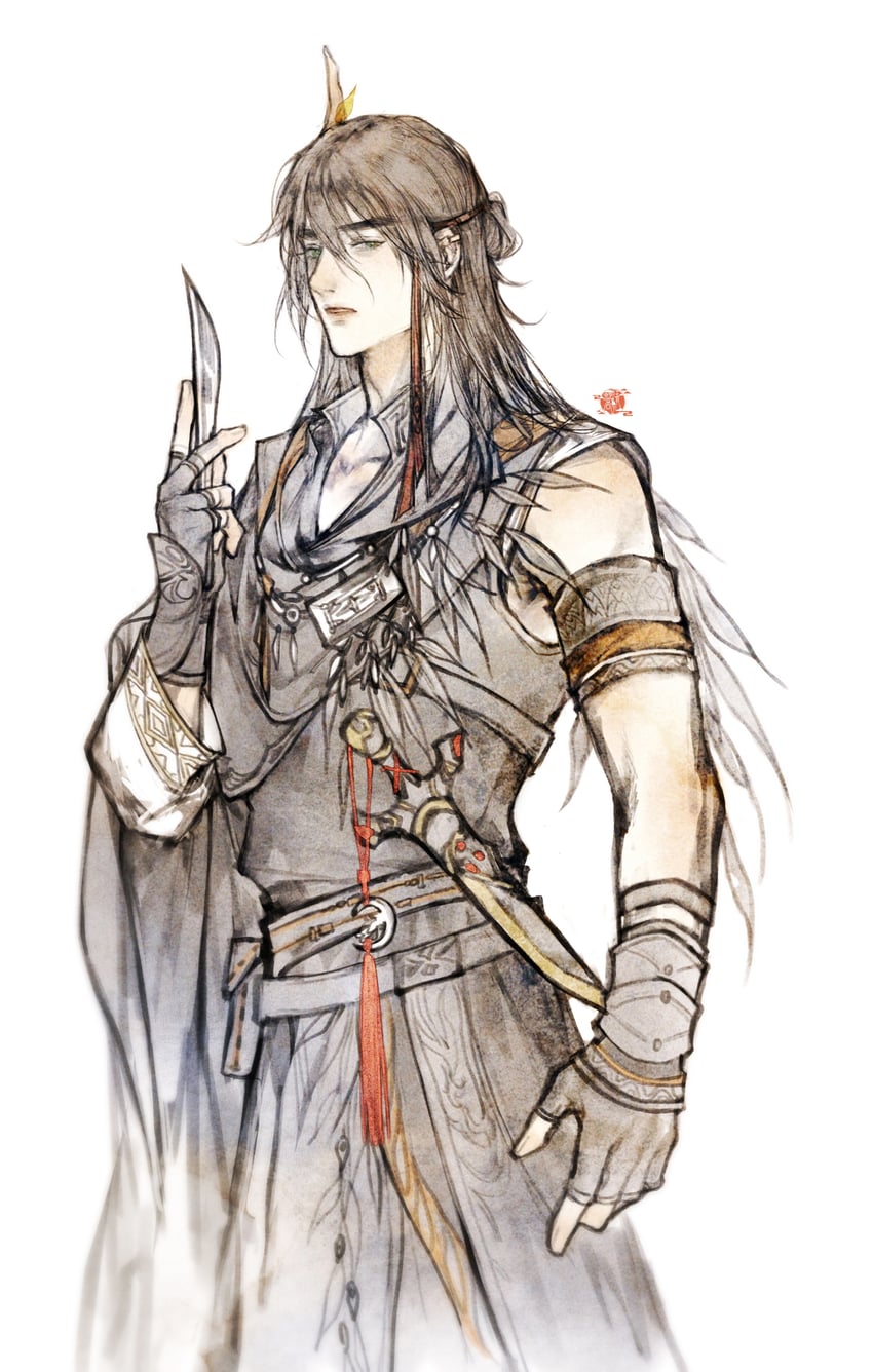 jianxia qingyuan and 1 more drawn by qing_hua