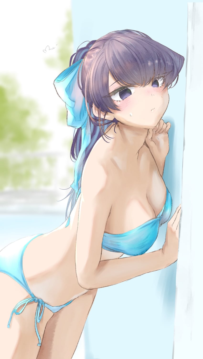 komi shouko (komi-san wa komyushou desu) drawn by mitsugu