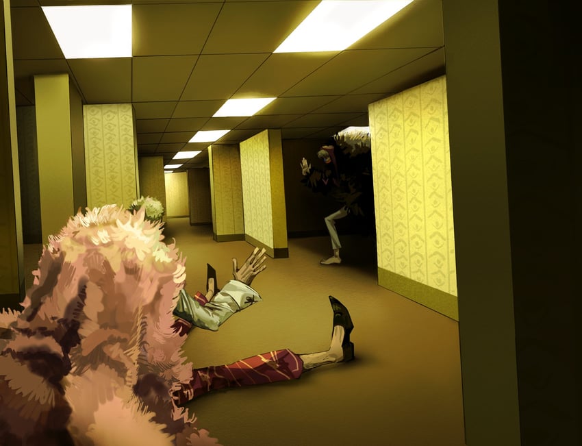 donquixote doflamingo and donquixote rocinante (one piece and 1 more) drawn by eek1j