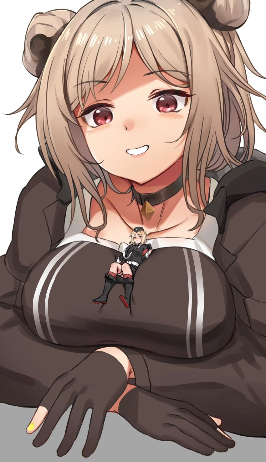 p90 and mp40 (girls' frontline) drawn by toryu_fufu
