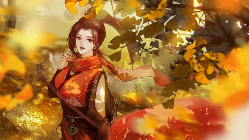 bi ting (xia lan) drawn by xia_lan_bi_ting_chao_hua