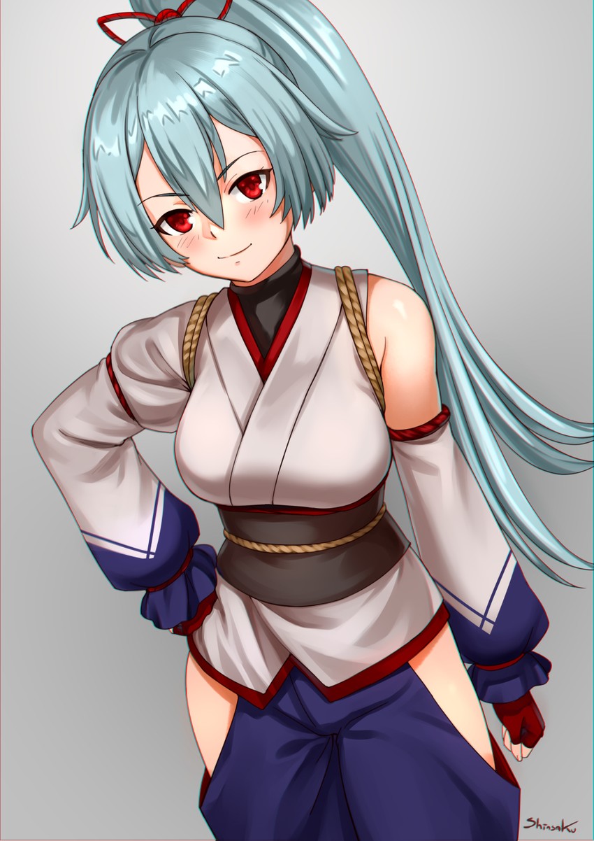 tomoe gozen (fate and 1 more) drawn by shinsaku_(stan-art)
