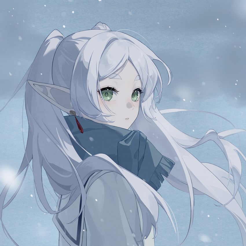 frieren (sousou no frieren) drawn by mi_nuo_li_luo_nan