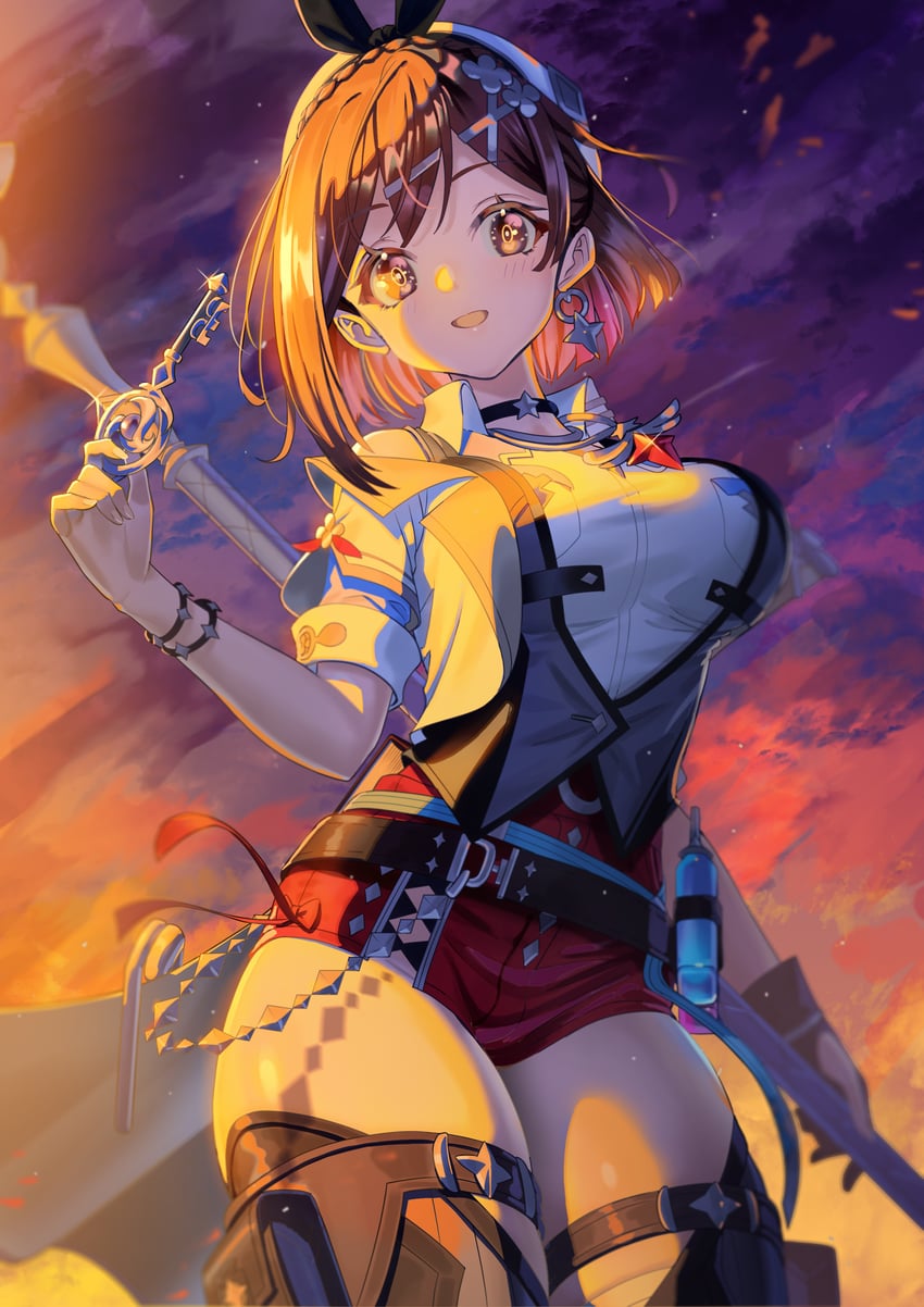 reisalin stout (atelier and 2 more) drawn by yamahara