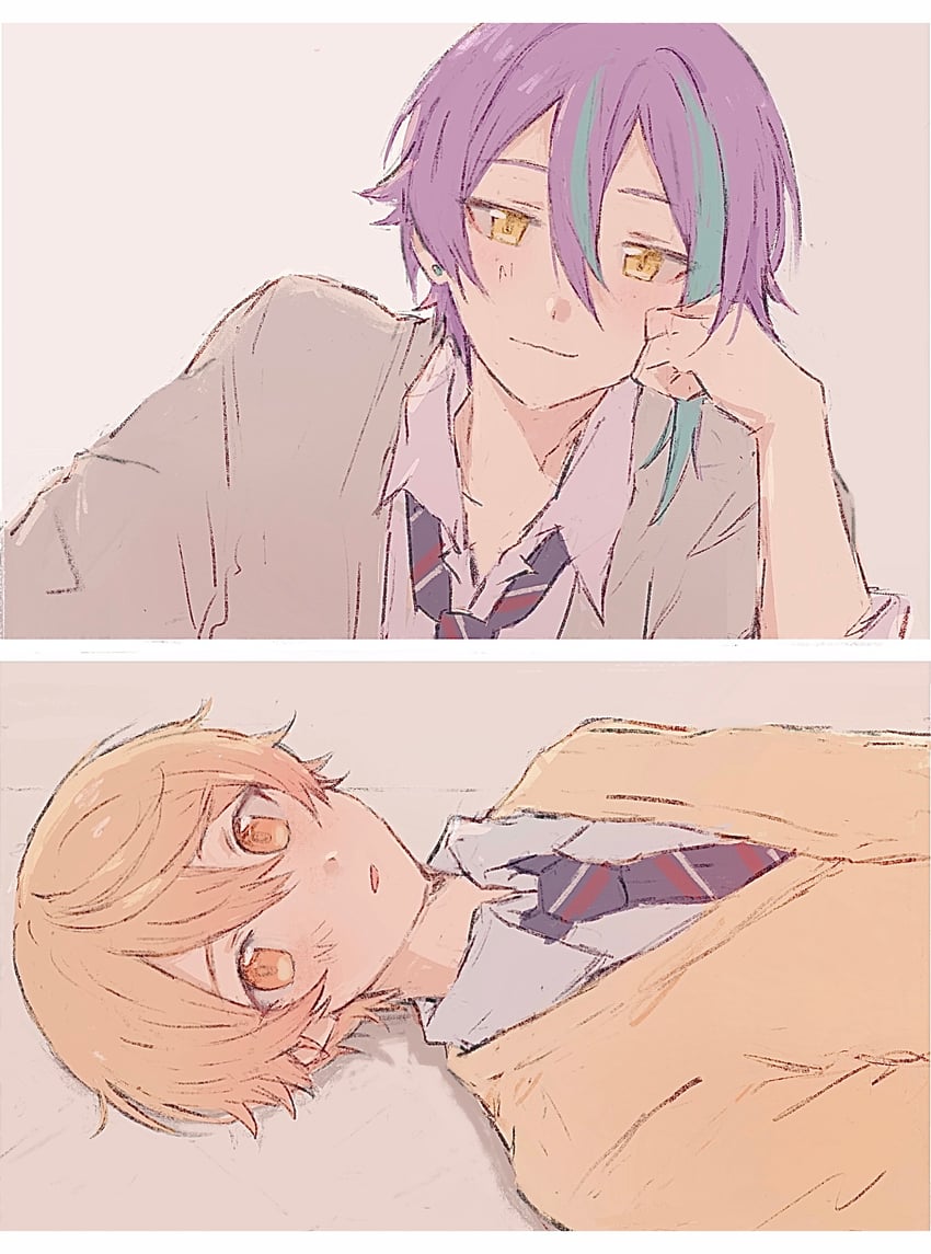 tenma tsukasa and kamishiro rui (project sekai) drawn by sana5353